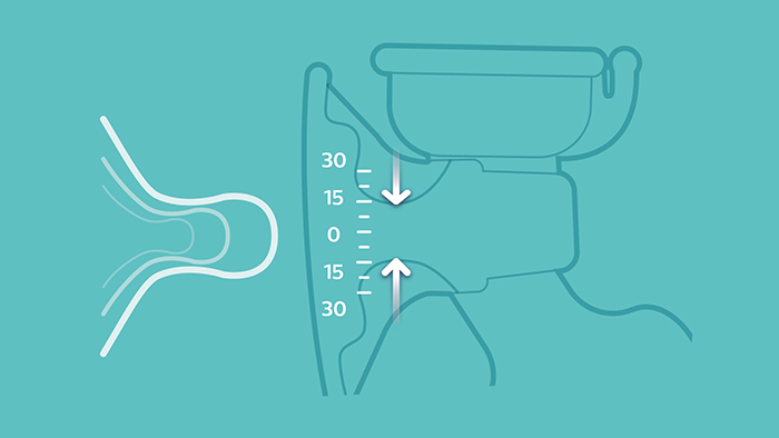 Насадка подходит для 99,98 % сосков разных форм и размеров, поэтому делает возможным процесс стимуляции сосков для выработки молока.