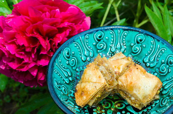 Пахлава с фисташками