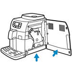 Автоматическая кофемашина Saeco Intelia Cappuccino Deluxe