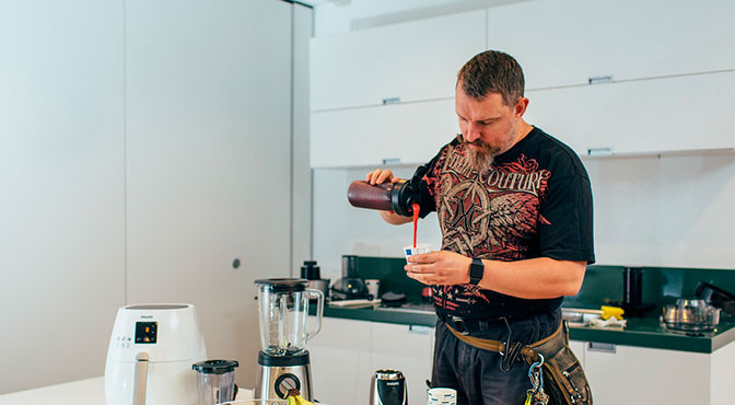 Завтрак на бегу: я и мой друг блендер