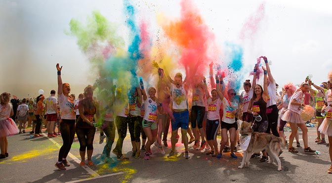 Красочный и первый в моей жизни забег